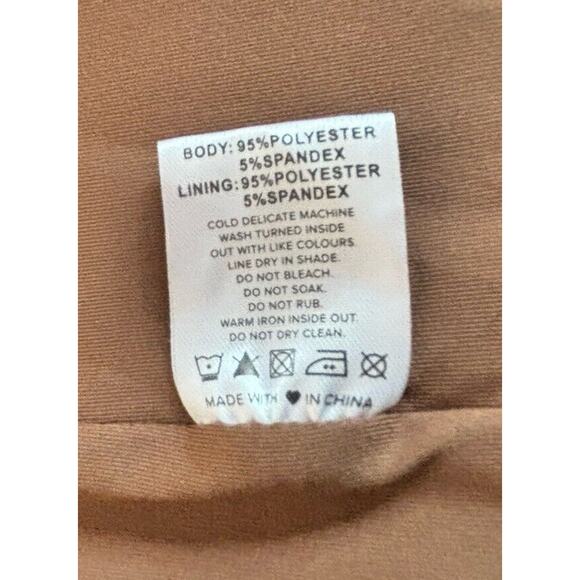 Beginning Boutique NWT Jacinta Brown Maxi Dress size 4 - Picture 14 of 16